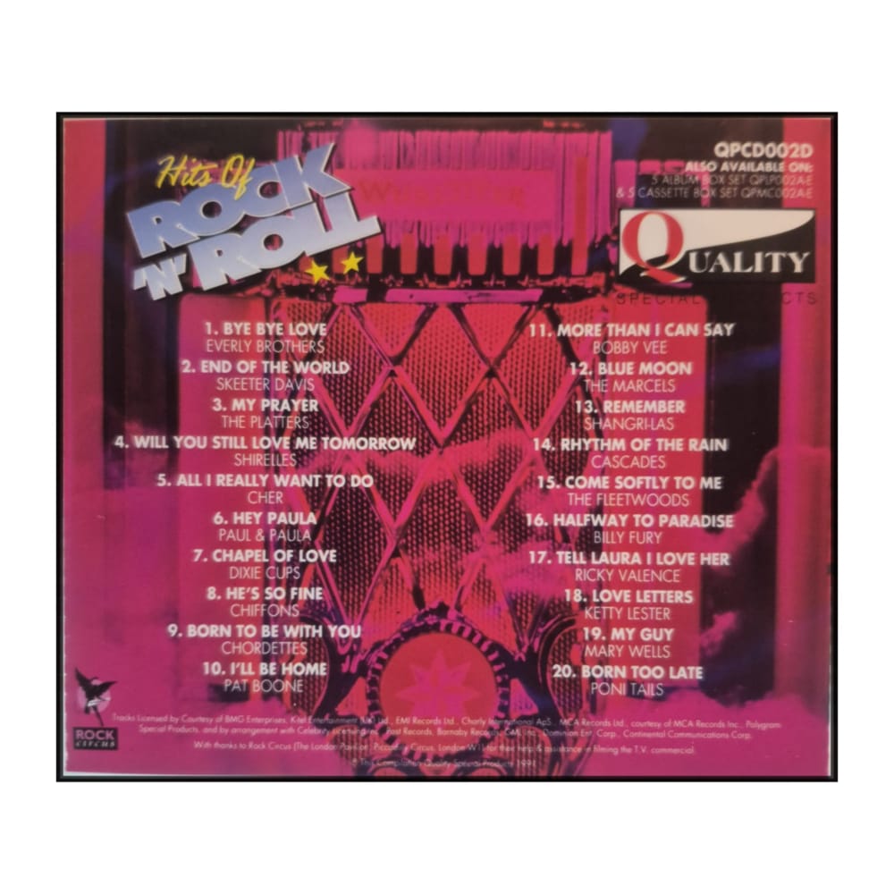 Hits Of Rock&Roll - Bye Bye Love