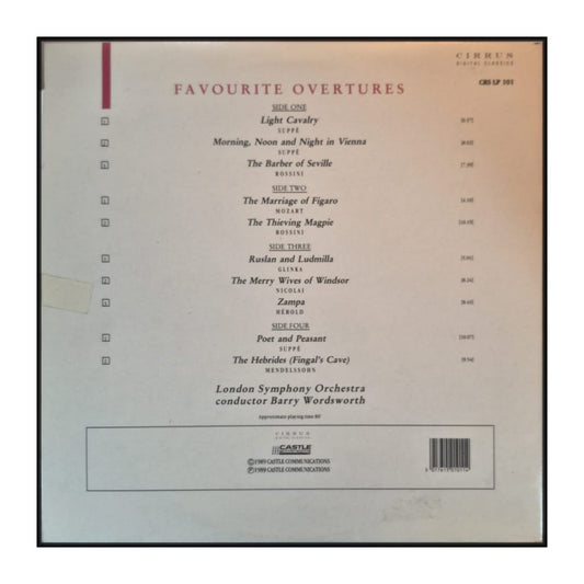 London Symphony Orchestra & Barry Wordsworth: Favourite Overtures