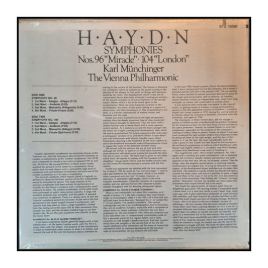 Karl Münchinger & The Vienna Philharmonic: Haydn Symphonies