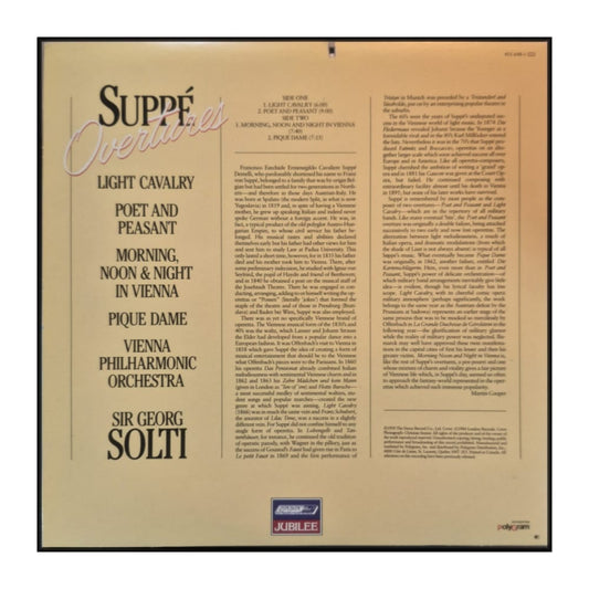 Sir Georg Solti & Vienna Philharmonic Orchestra: Suppé Overtures
