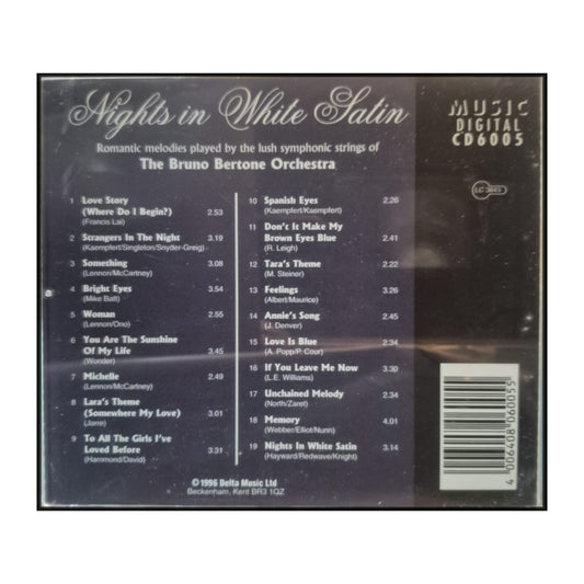 The Bruno Bertone Orchestra: Nights In White Satin