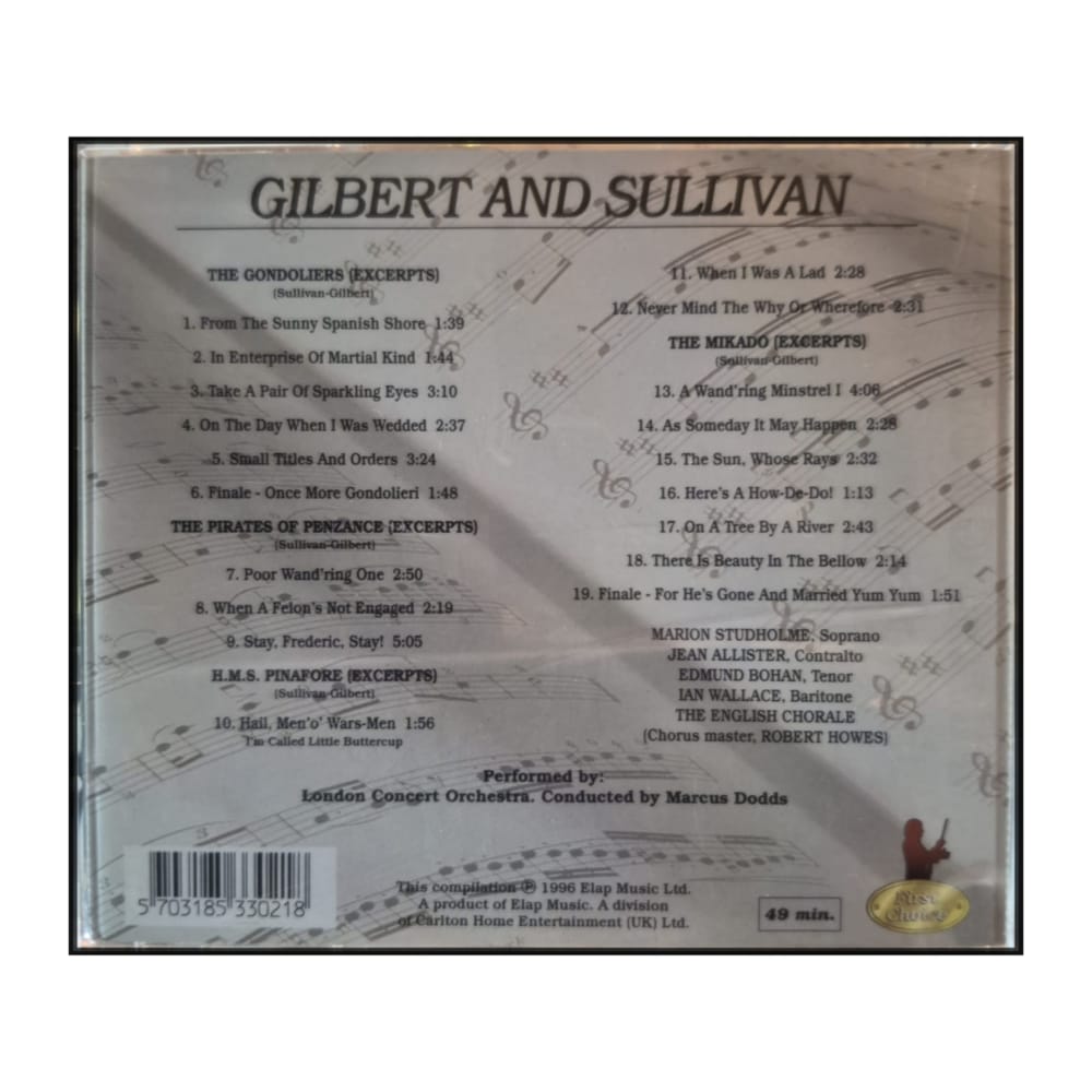 Gilbert And Sullivan & The London Concert Orchestra)