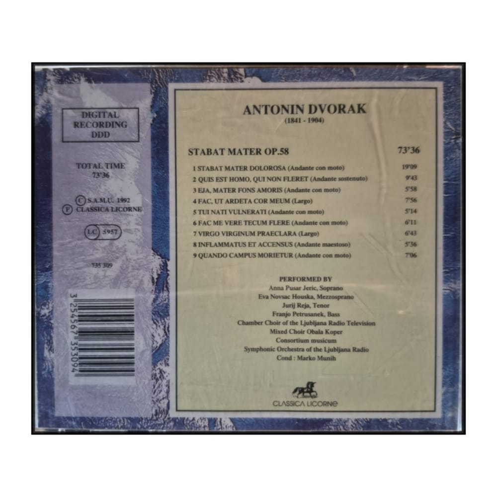 Antonin Dvorak: Stabat Mater