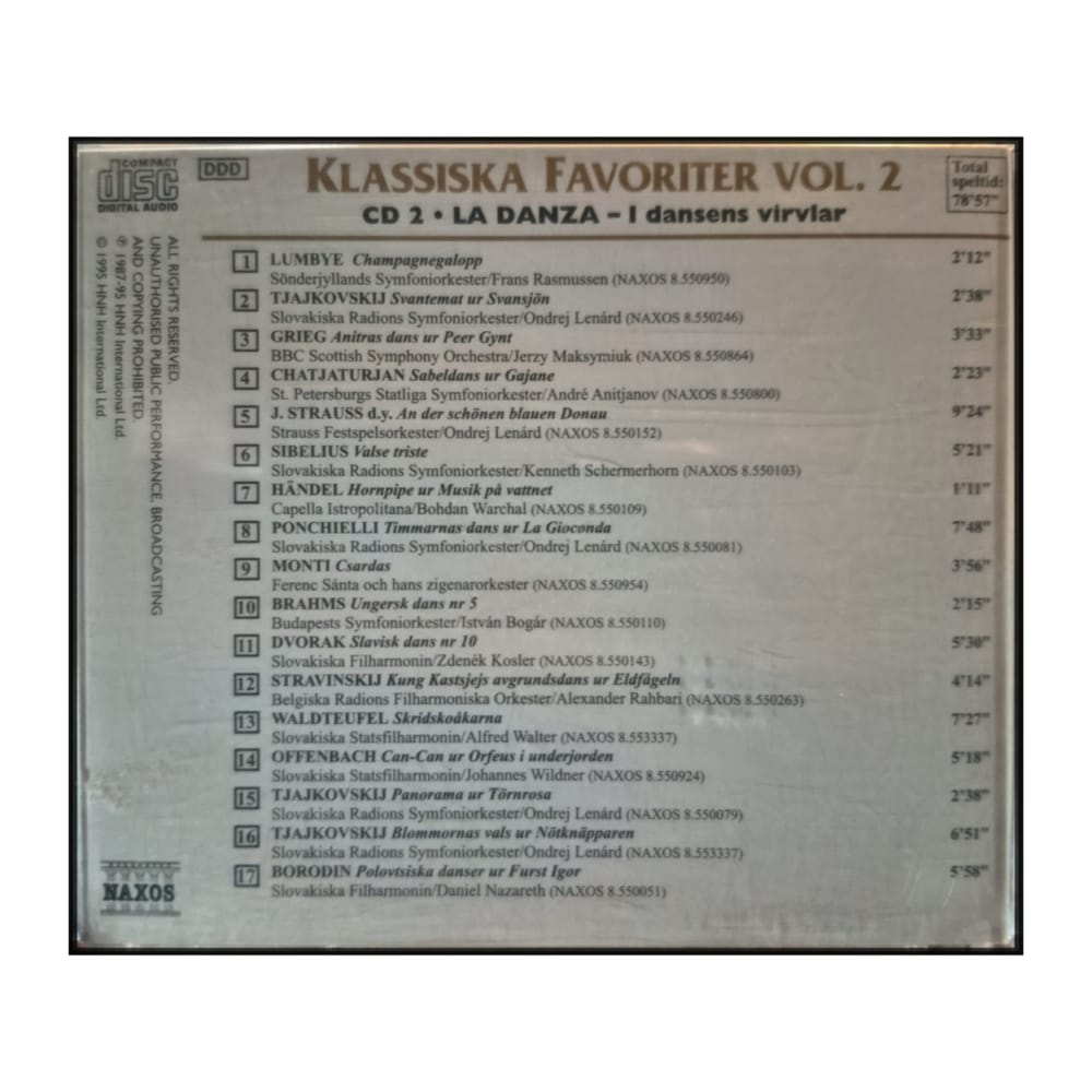 Naxos: Klassiska Favoriter V2
