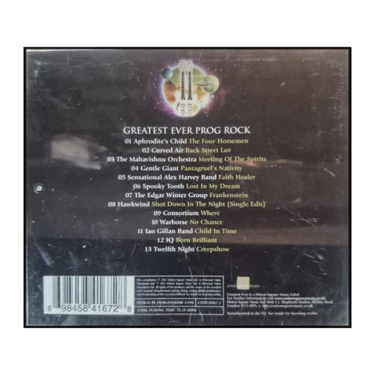 Greatest Ever Prog Rock The Definitive Collection Disc-2