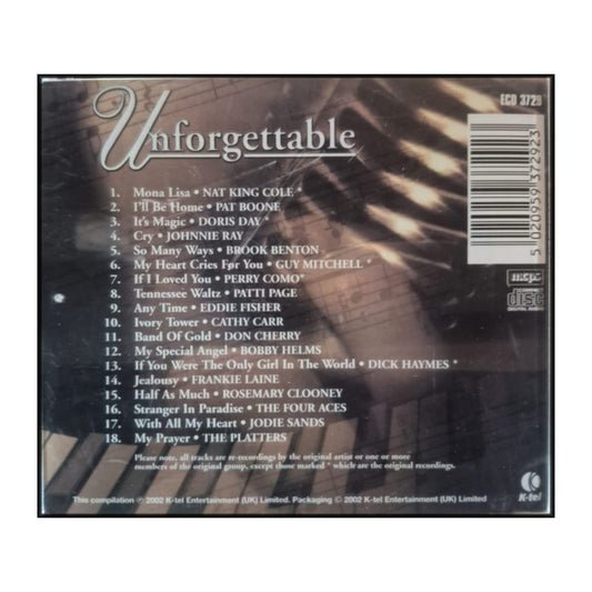 Unforgettable: 18 Great Love Songs Of The 1950S