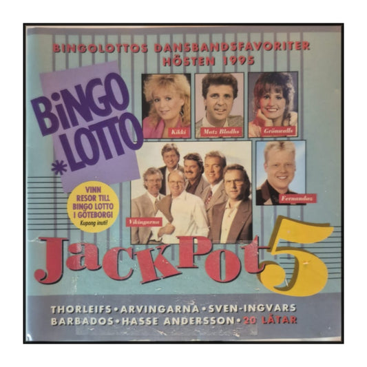 Bingolottos Dansbandsfavoriter 1995 Jackpot 5
