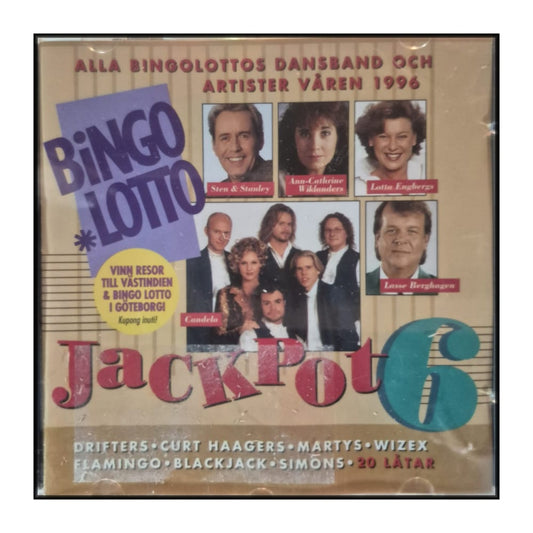 Bingolottos Dansbandsfavoriter 1996 Jackpot 6