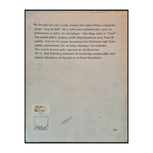 Rolf Söderberg: Den Svenska Konsten Under 1900-Talet