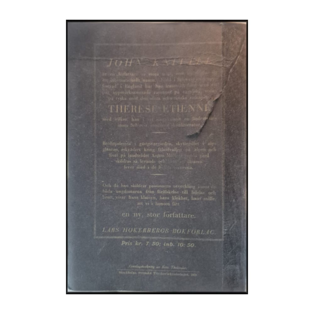 John Knittel: Therese Etienne