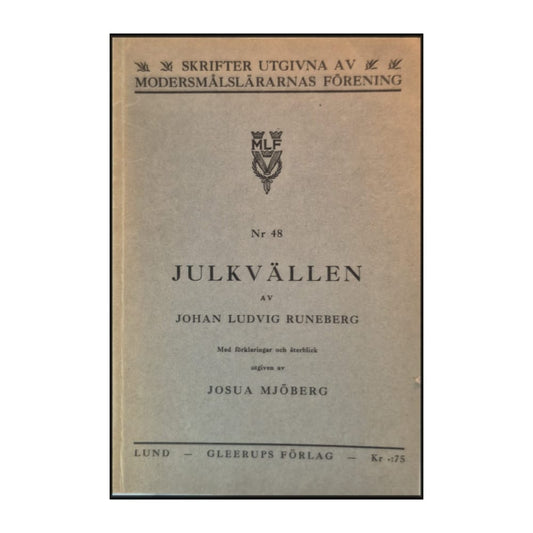 Johan Ludvig Runeberg: Julkvällen