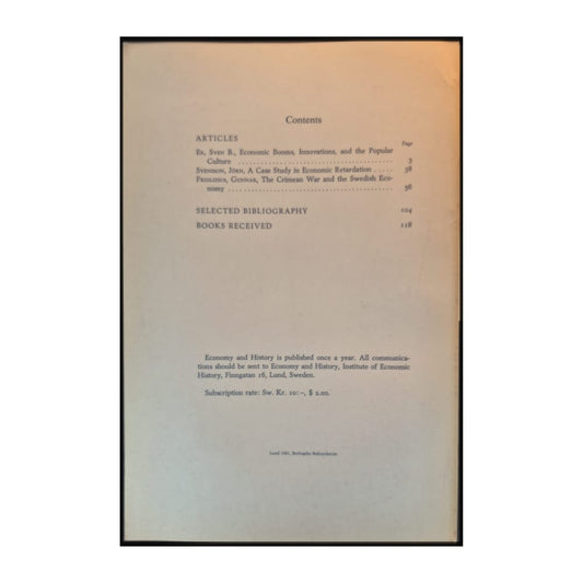 Economy And History1960 V3