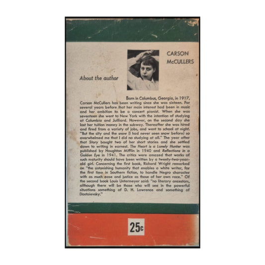 Carson Mccullers: The Heart Is A Lonely Hunter