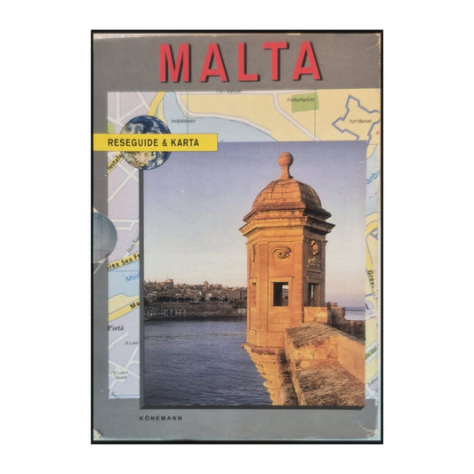 Könemann: Malta: Reseguide & Karta