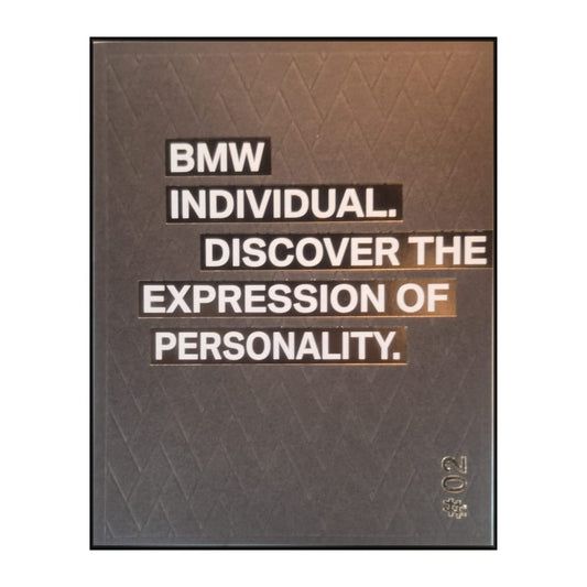 Bmw: Individual. Discover The Expression Of Personality. #02