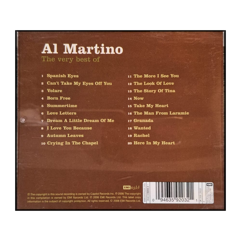 Al Martino: The Very Best Of