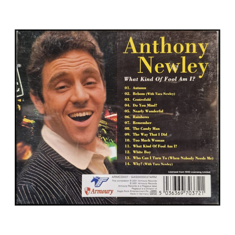 Anthony Newley: What Kind Of Fool Am I