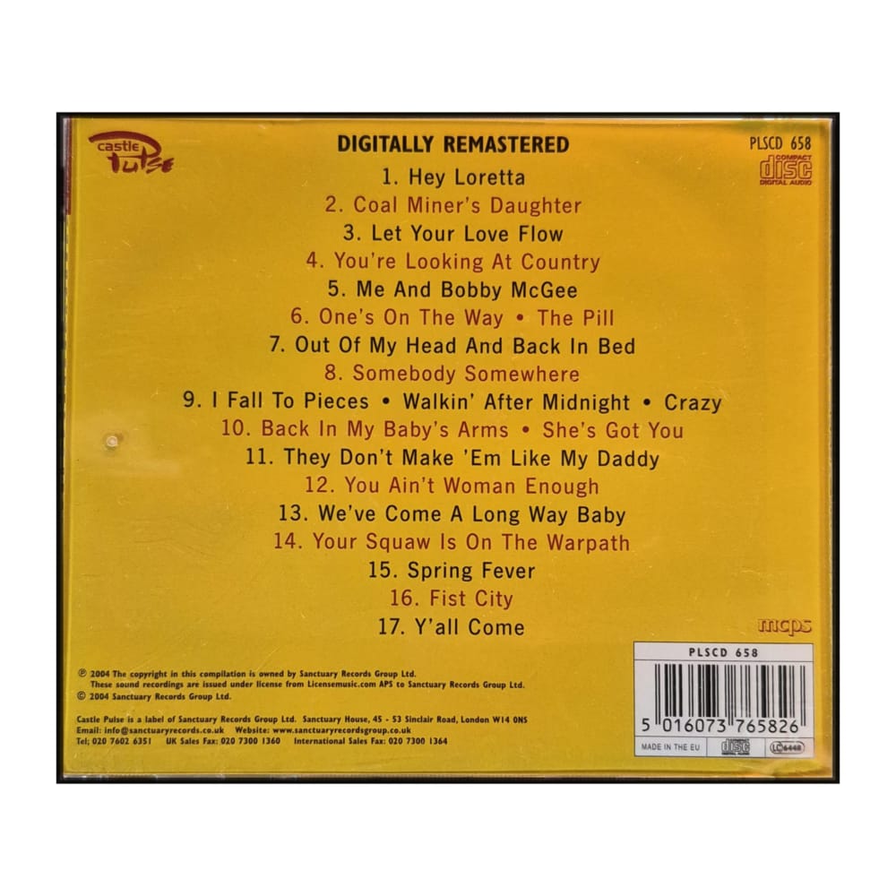 Loretta Lynn: Coal Miner'S Daughter