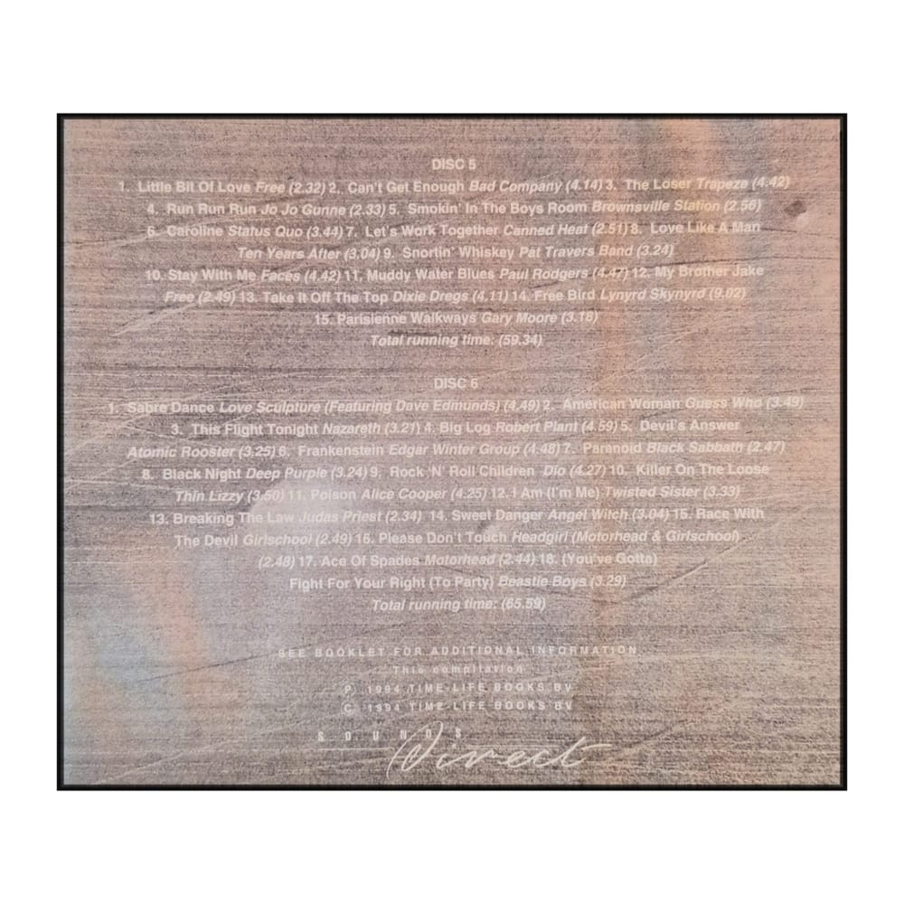 Rock: Original Artists Original Songs Disc-5-6