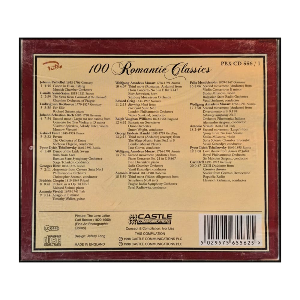 100 Romantic Classics Disc-1