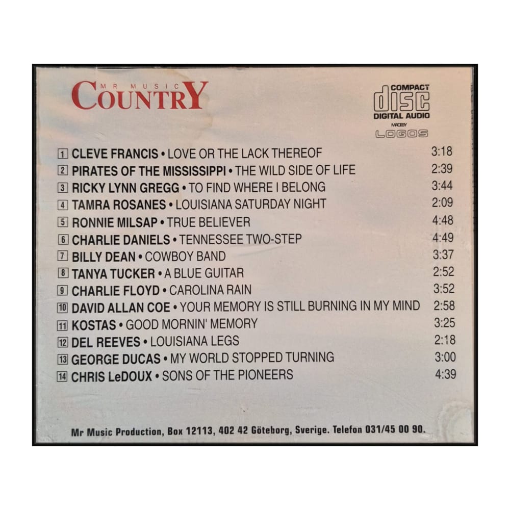 Mr Music Country 1995-01