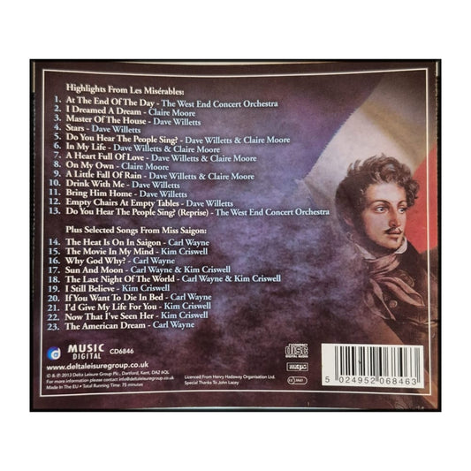 Les Misérables: Highlights Plus Selected Songs From Miss Saigon