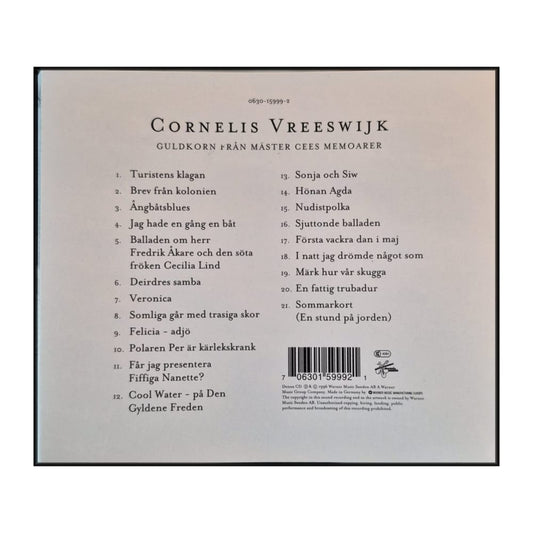 Cornelis Vreeswijk: Guldkorn Från Mäster Cees Memoarer