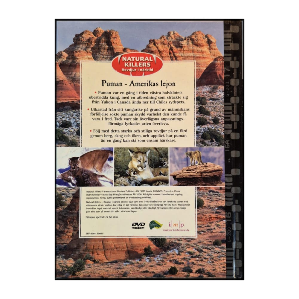 Natural Killers 21: Puman – Amerikas Lejon