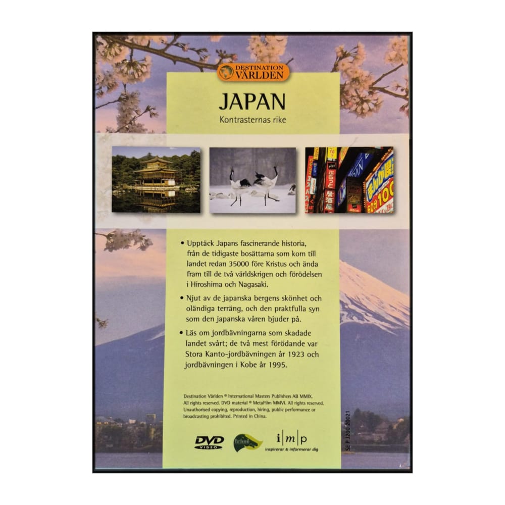 Destination Världen 24: Japan – Konstrasternas Rike