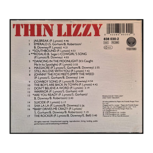 Thin Lizzy: Live And Dangerous