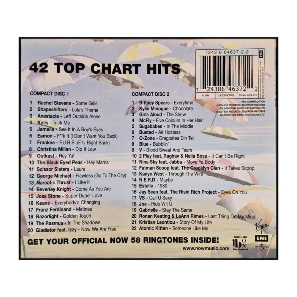 Now That'S What I Call Music 58