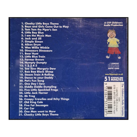 Cute Kids: Songs For Cheeky Little Boys