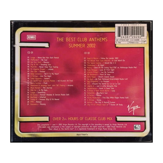 The Best Club Anthems Summer 2002