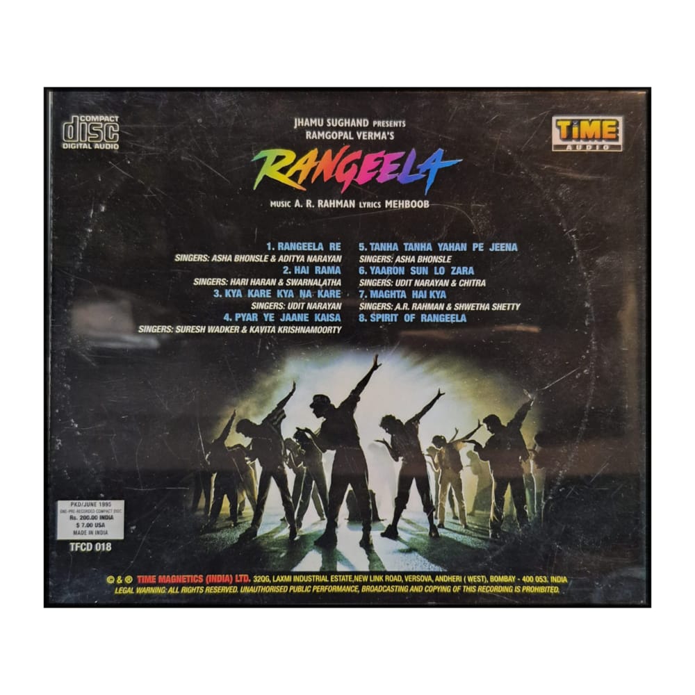 Rangeela: Music