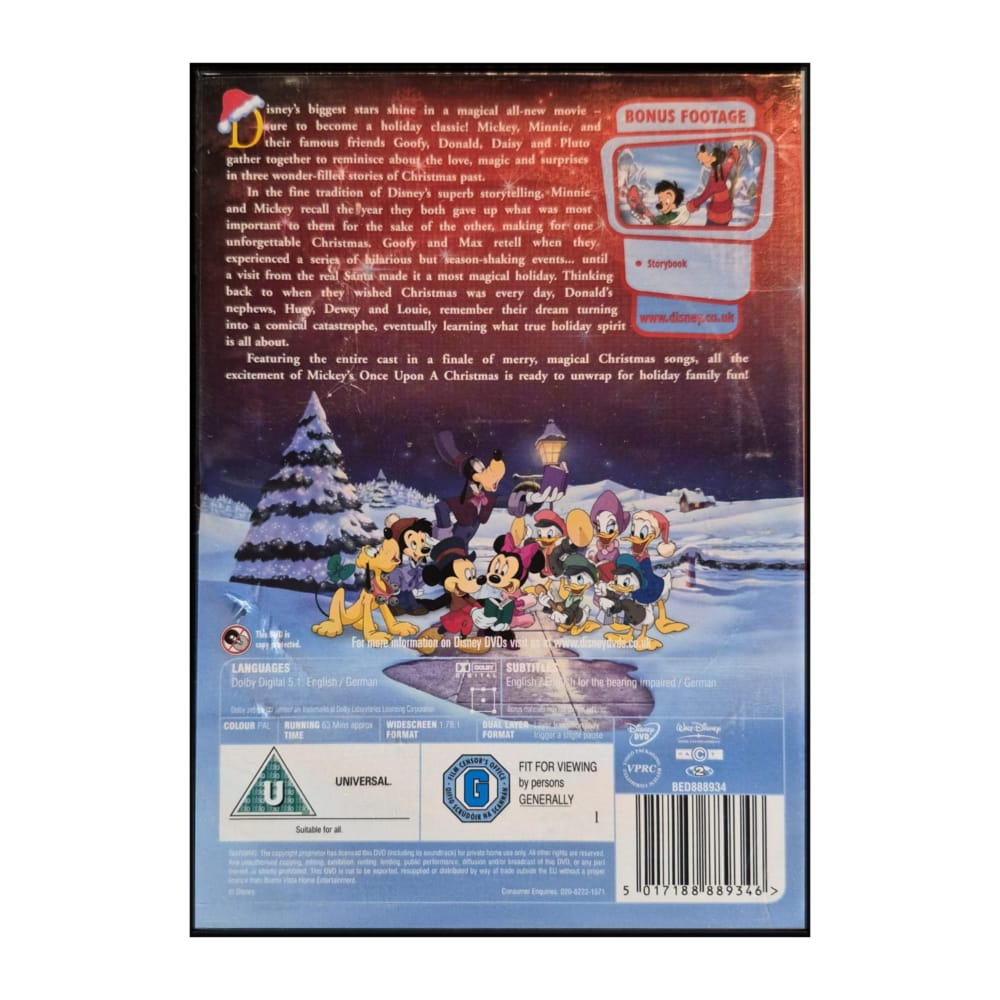 Mickey'S Once Upon A Christmas