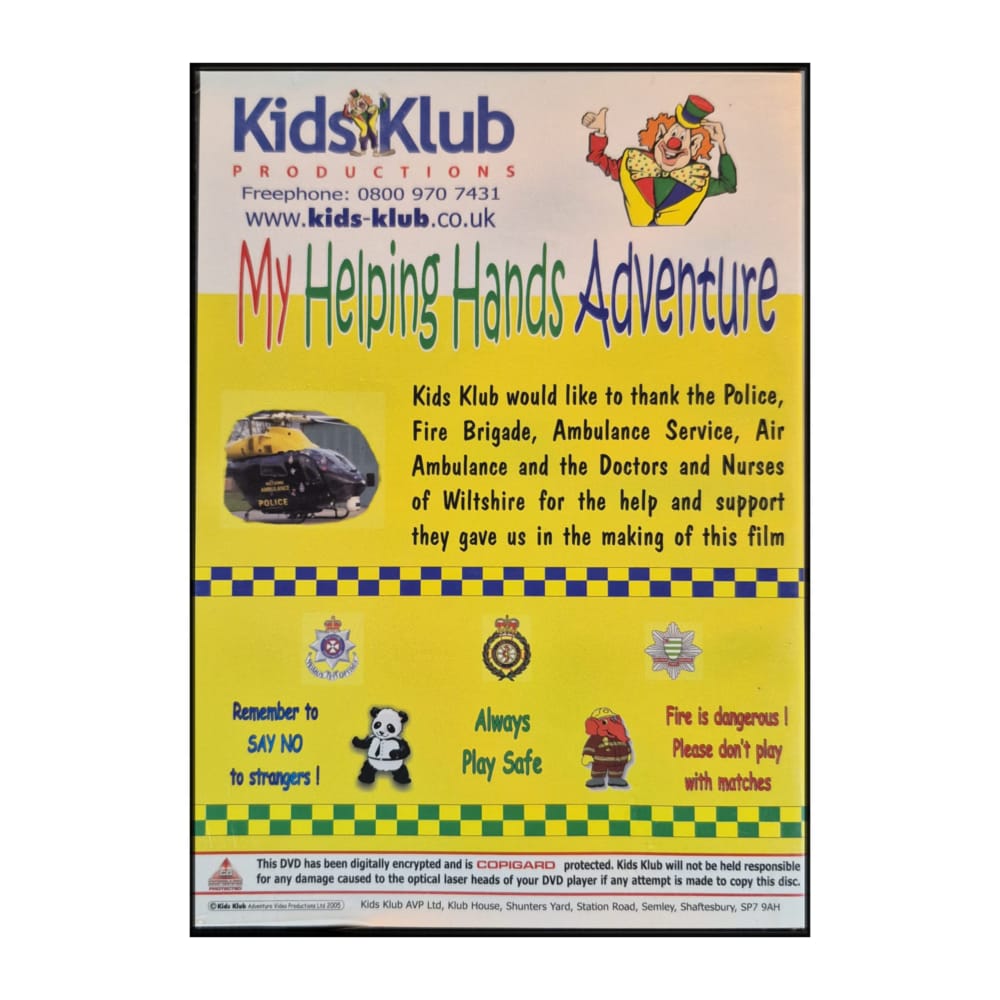 Kidsklub: My Helping Hands Adventure