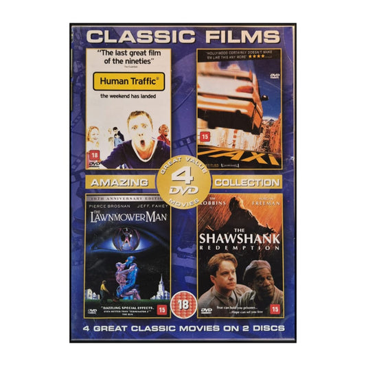 Human Traffic + Taxi + The Lawnmower Man + The Shawshank Redemption