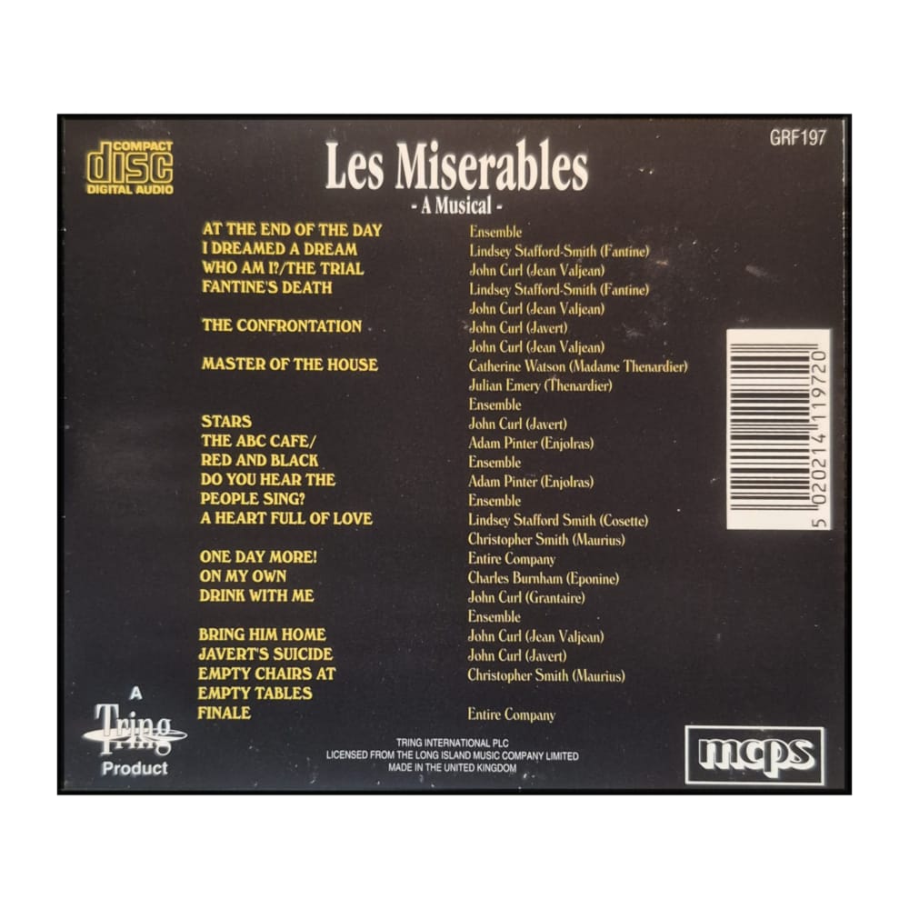 Les Misérables: Highlights