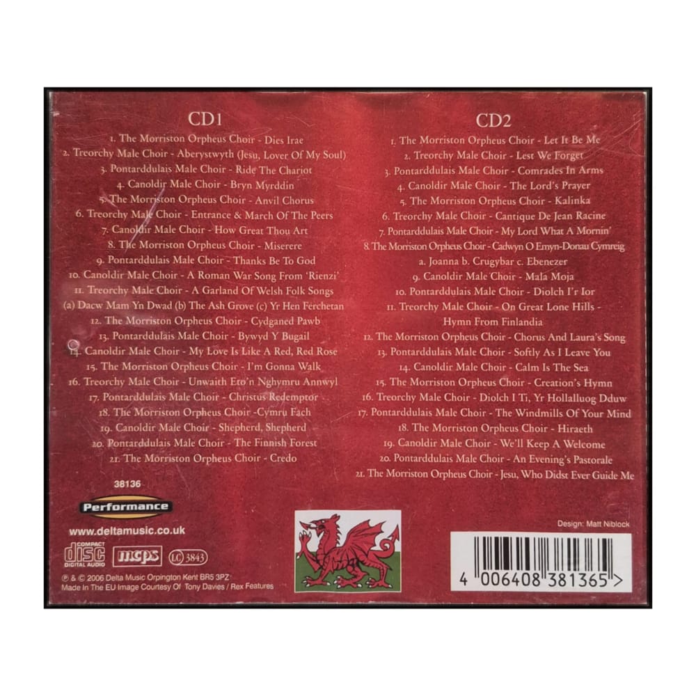 Land Of My Fathers: The Best Of Welsh Male Voice Choirs
