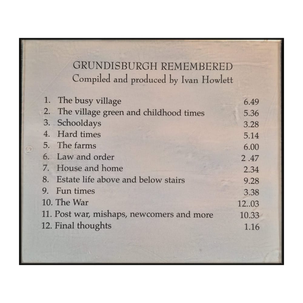 Ivan Howlett: Grundisburgh Remembered