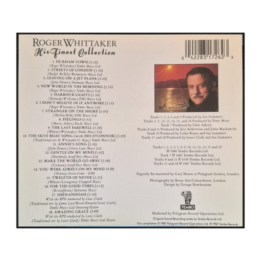 Roger Whittaker: His Finest Collection