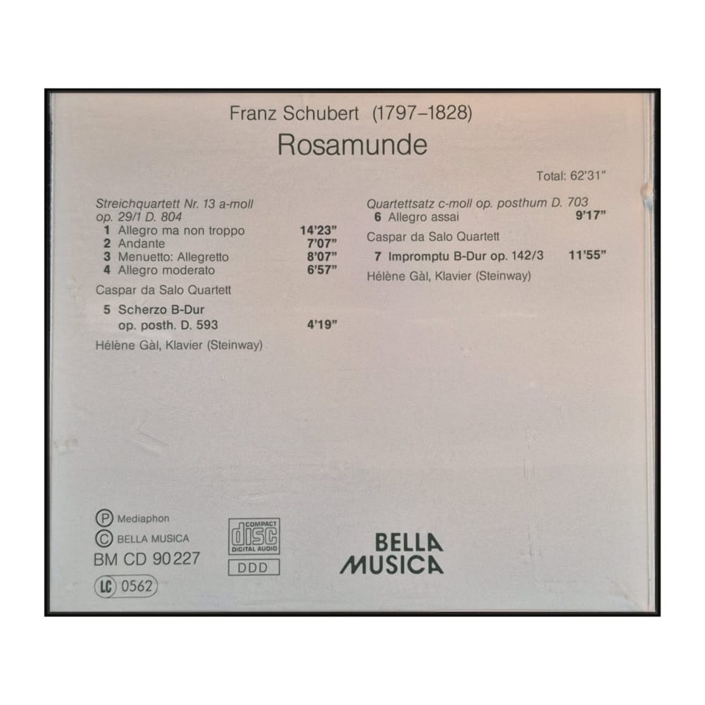 Franz Schubert: Rosamunde