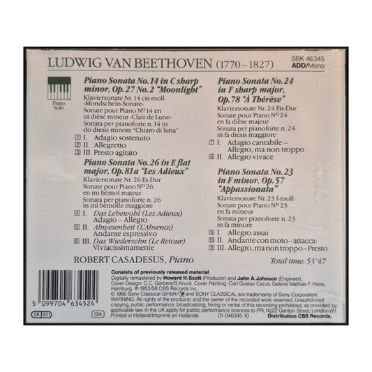 Ludwig Van Beethoven: Piano Sonatas