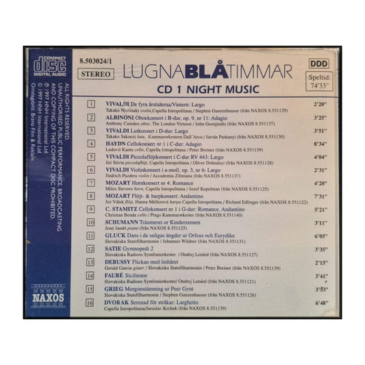 Naxos: Lugna Blå Timmar Disc-1