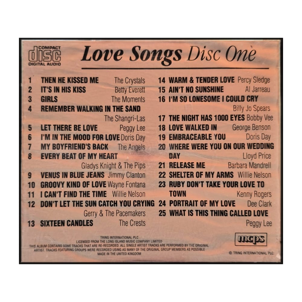 Love Songs V1