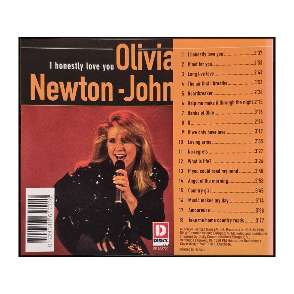 Olivia Newton-John: I Honestly Love You