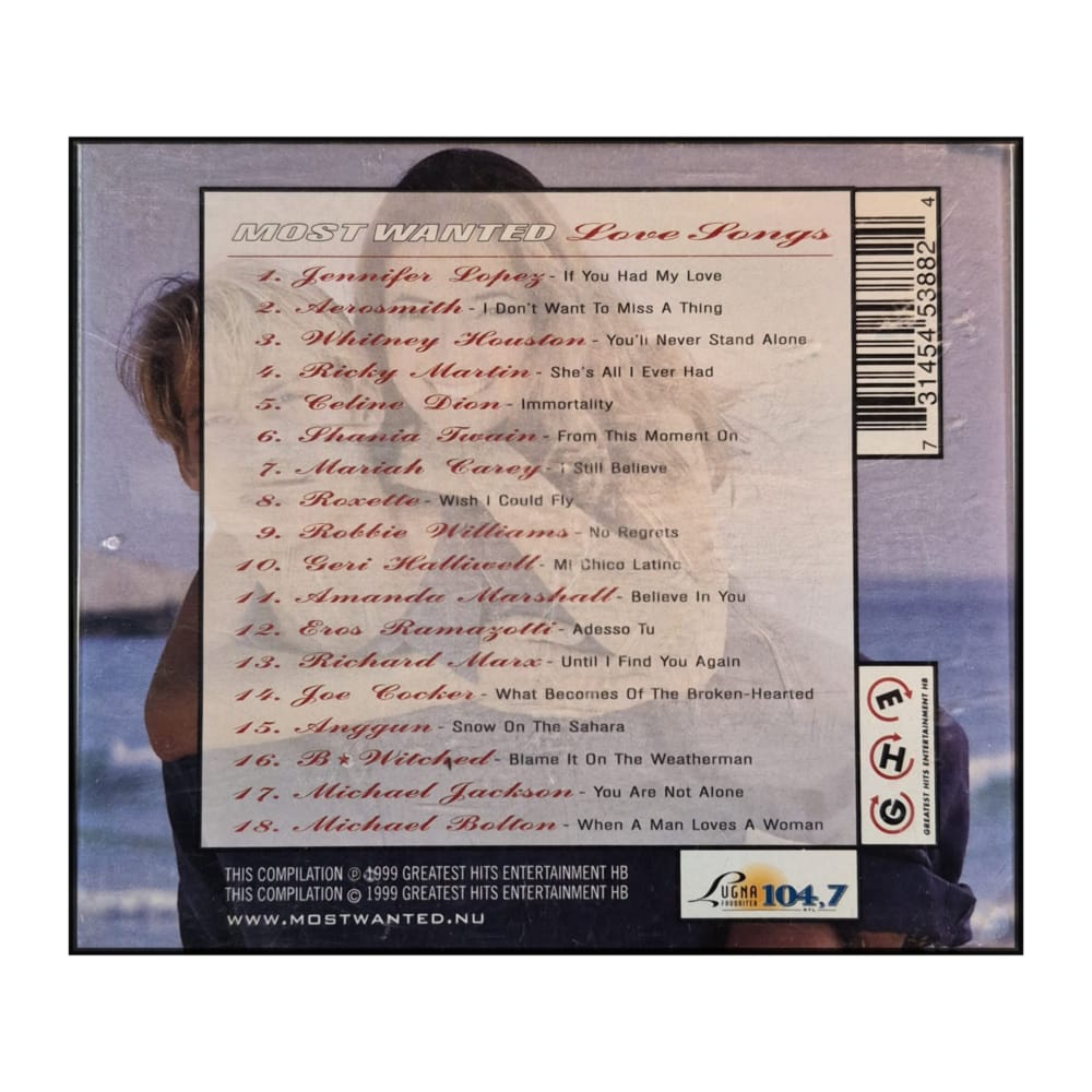 Most Wanted: Love Songs