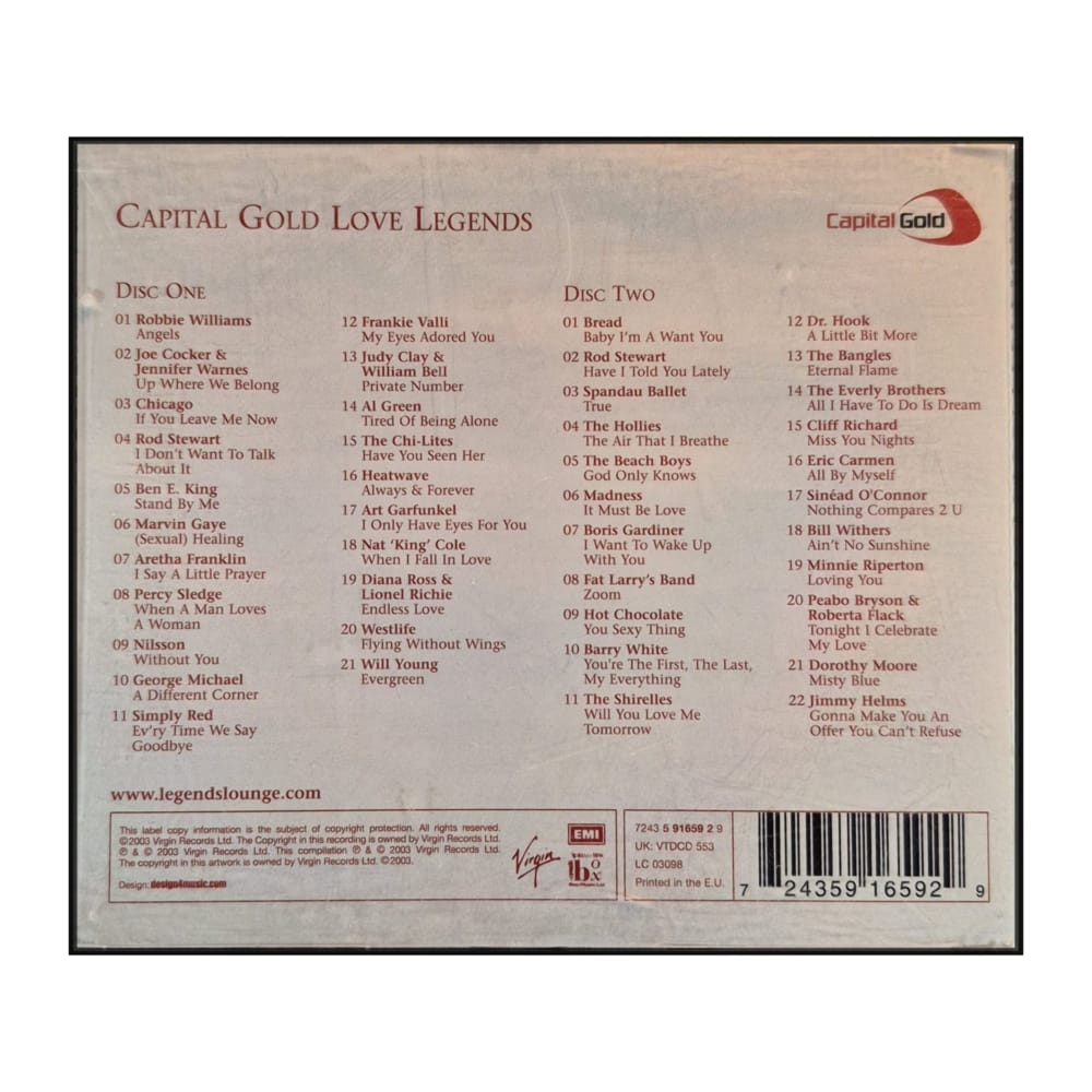 Capital gold: Love Legends