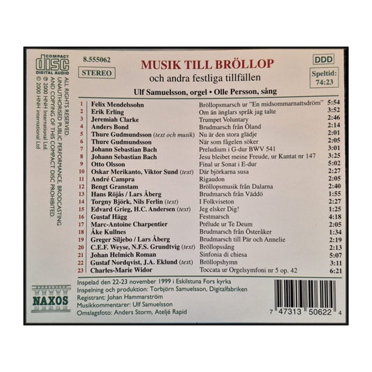 Naxos: Musik Till Bröllop: Och Andra Festliga Tillfällen