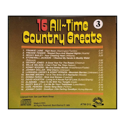 Country Greats 3:16 All-Time